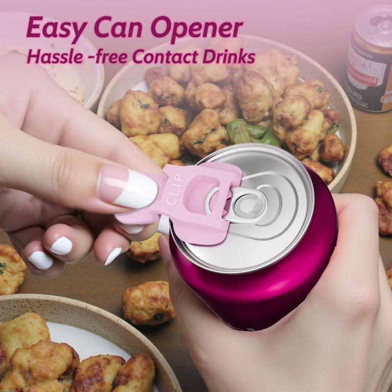 Complete Cover Easy Tab Opener New and Improved 6PK Beverage Barricade 2.0. Applicable to 202 Can, Colorful Drink Can Protector Cap for Soda, Beer, Coke Shields From Bugs, Bees, Dust at the Party, BBQ, Beach