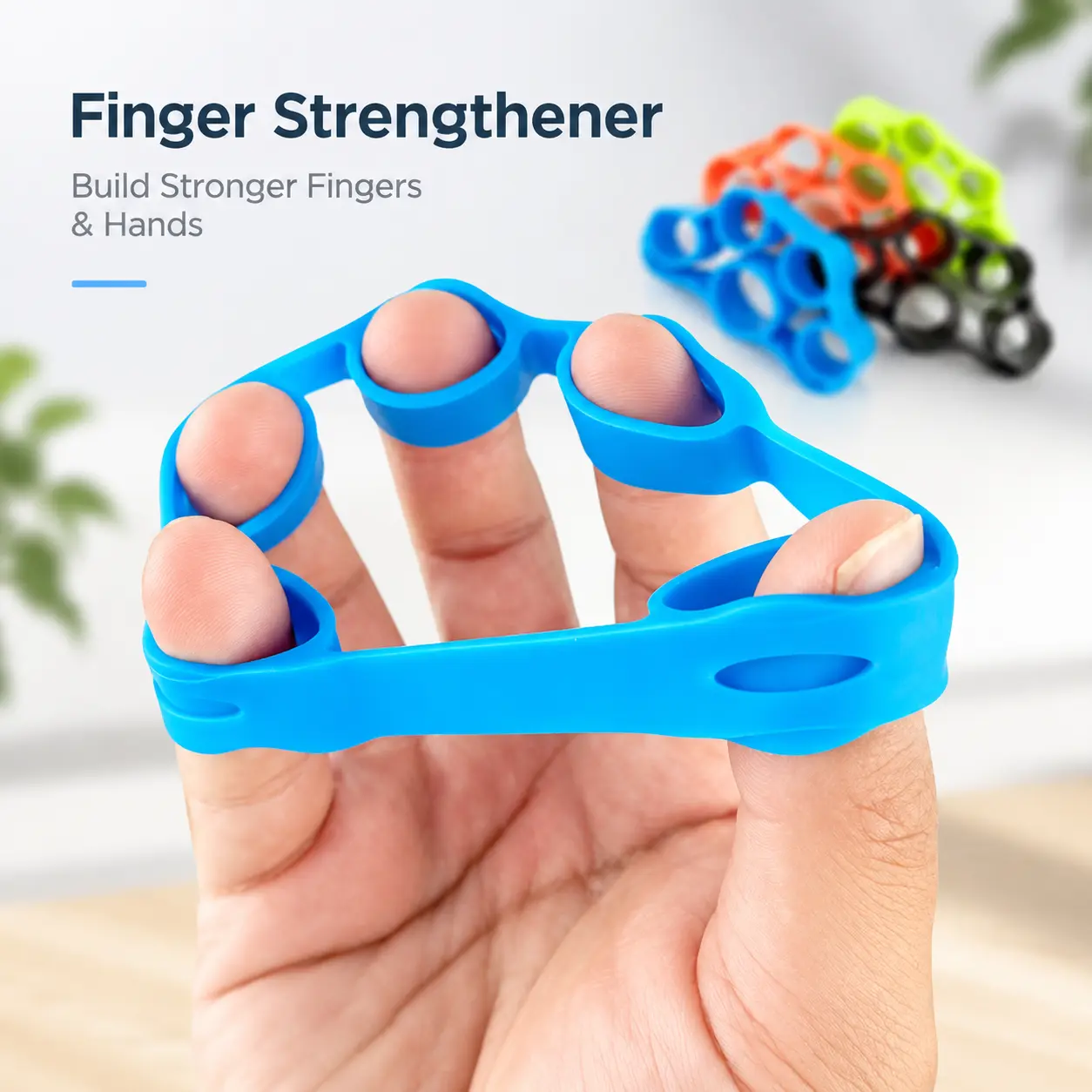 Silicone Hand Exerciser Finger Strength Trainer with Ergonomic Ring Egg and Piano Key Designs for Improved Grip Power Dexterity Boost Hand Rehabilitation Music Practice Gamer Recovery Portable Daily Fitness Tool for Men Women