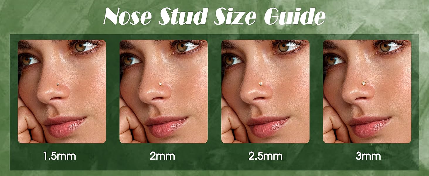 LOLIAS 14K Gold Filled Nose Studs 316L Surgical Steel Gold Nose Rings Studs 6A CZ Simulated Diamond Corkscrew L Shaped Nose Piercing Hypoallergenic Nose Rings for Women Men 20G LOLIAS 14K Gold Filled Nose Studs 316L Surgical Steel Gold Nose Rings Studs 6A CZ Simulated Diamond Corkscrew L Shaped Nose Piercing Hypoallergenic Nose Rings for Women Men 20G