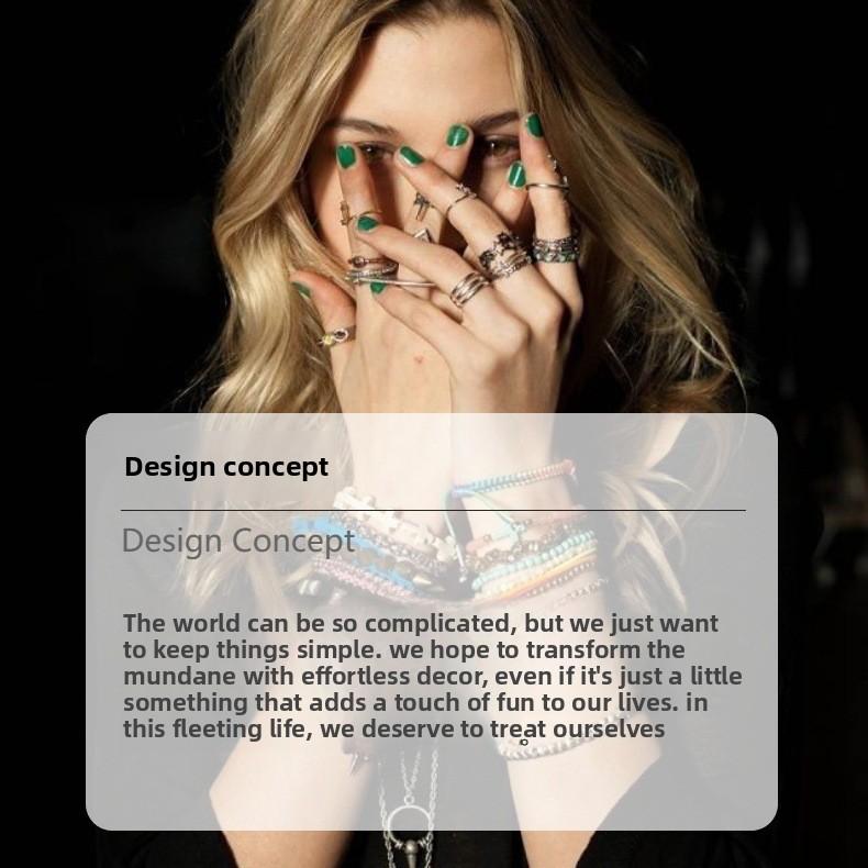 Vacation Style New Colorful Lava Stone Handmade Beaded Bracelet – Couple & Friendship Jewelry