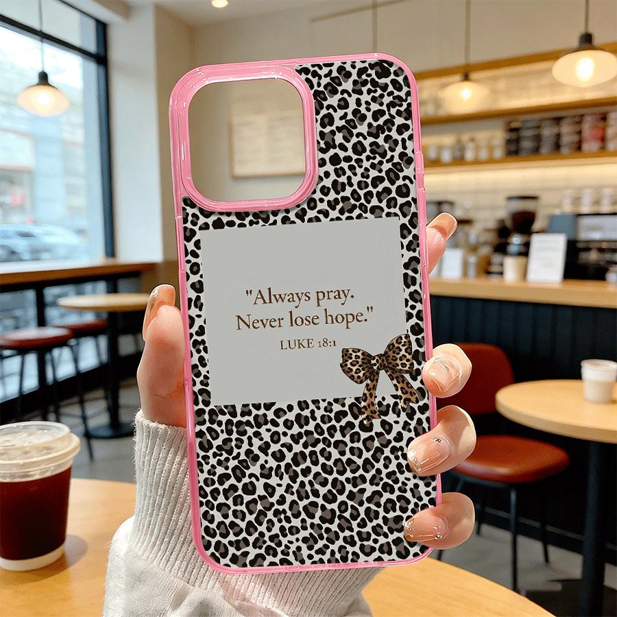 Micro Leopard Texture Magnetic MagSafe Snap Case for iPhone 17/16 Pro Max 15 Pro 14 13 12 Mini 11 XR XS Plus SE Shockproof Slim Protective Cover