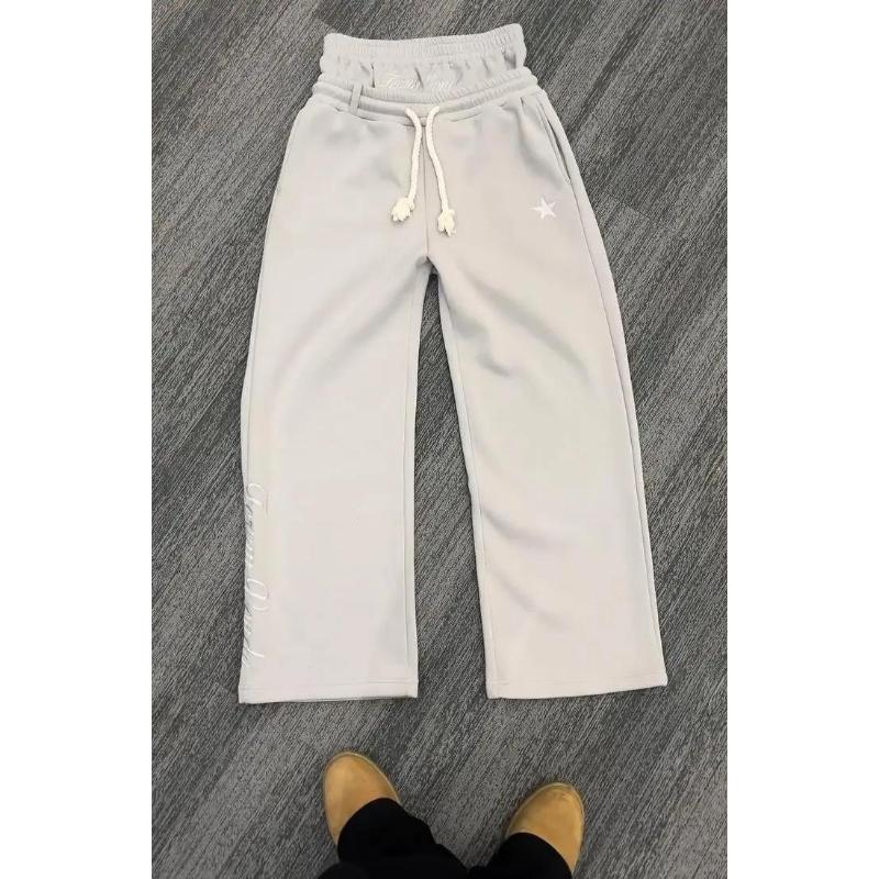 2026 Baggy Double Waist Sweatpants - Waisted Sweatpants Workout Active Joggers Pants Casual Sports Jogging Wear