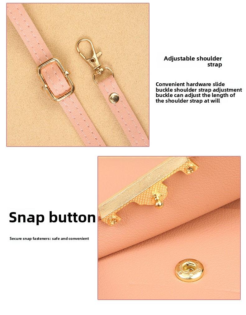 Women’s Crossbody Bag Touch Screen Mobile Phone Messenger Purse Small Leather Shoulder Bag with Adjustable Strap Card Slots Lightweight Travel Wallet