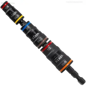 Tools 32933 Impact Driver, SAE 7-in-1 Impact Rated Socket Set, 3 Flip Sockets with 6 Hex Driver Sizes and 1/4-Inch Bit Holder, 5-Inch ShaftEverlanelnspired17FFSummitSupply7AB19Wild Motion
