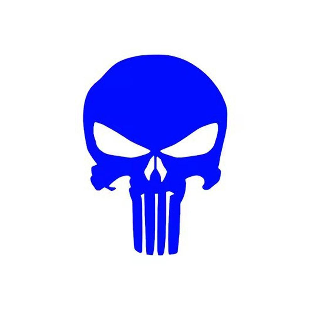 1pc Skull Head Motorcycle Glow Stickers Waterproof Moto Helmet Decoration Motorbike Fuel Tank Side Fairings Decal Accessories