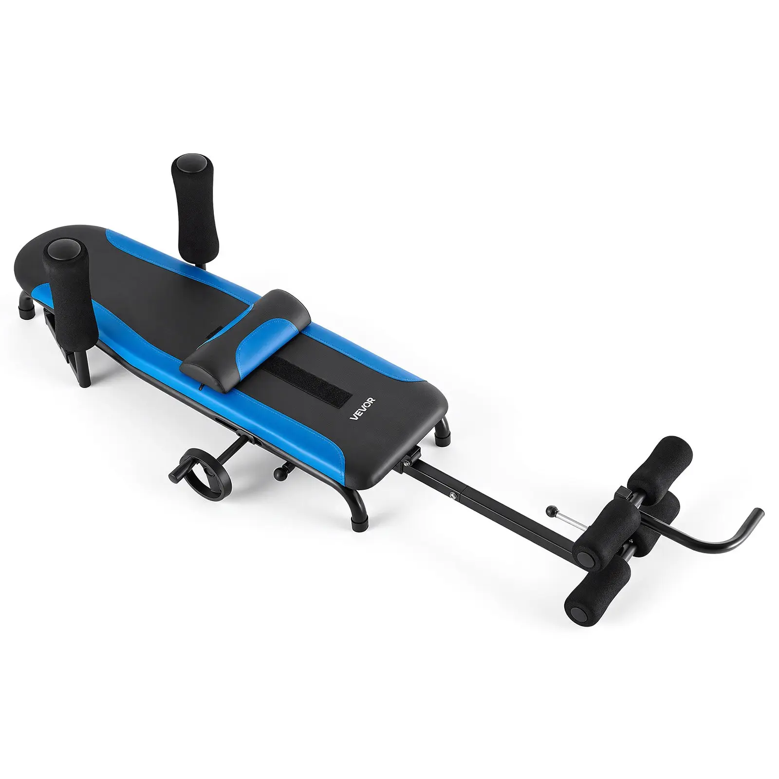 【toolupgrade】VEVOR 350lb Capacity Powder Coated Inversion Table, Heavy Duty Back Inverter Stretcher with Stable Structure, Adjustable Armrests for Adjustable Fit, Multi-Size Back Pain Relief Decompression Tool