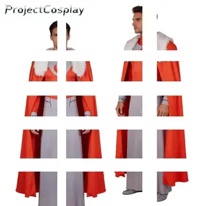 Man Fantasia Thragg Cosplay Invincible Costume Robe Cloak Suit Outfits Anime Roleplay Clothing Halloween Carnival Party Dress Up