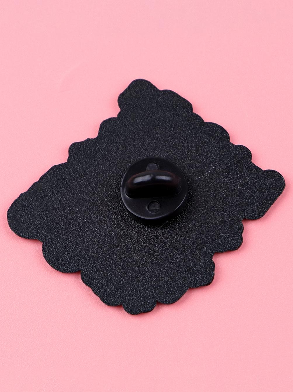 Rainbow Letter Badge Pin, Cute Frog Cartoon Design, Unique Backpack & Clothing Accessory, Fashion Jewelry Charm for All Seasons