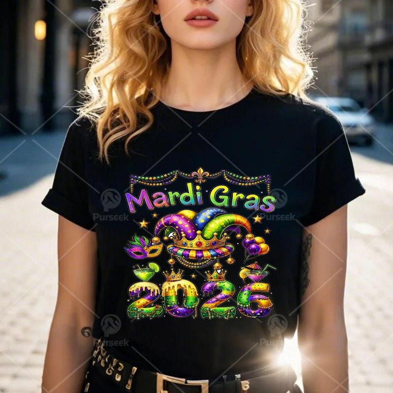 4 Pack 2026 Carnival Madagascar April Fools' Day Beads Parade Chest Logo Iron On Patches for Clothes Bags New Style Decor Iron-on Adhesive DTF Transfer Ready to Use