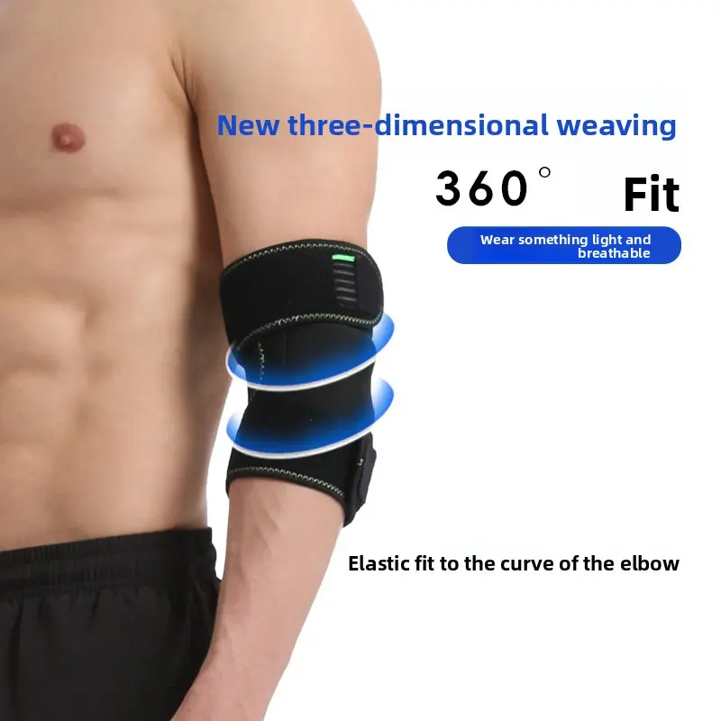 Sports straps Pressurized elbow pads Tennis Volleyball Basketball Elbow joint protective cover Adjustable breathable fixed elbow pads