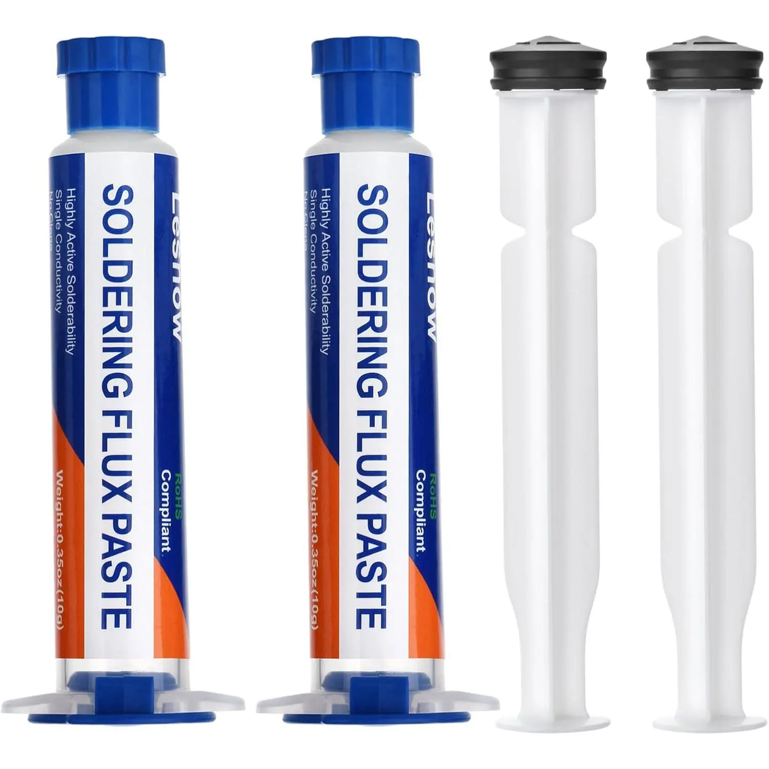 Solder Flux Paste, 2 sets No Clean Soldering Flux For Electronics Desoldering, Soldering, Solder Fluxs For Electronics Repair And Disassemble Electrical Components