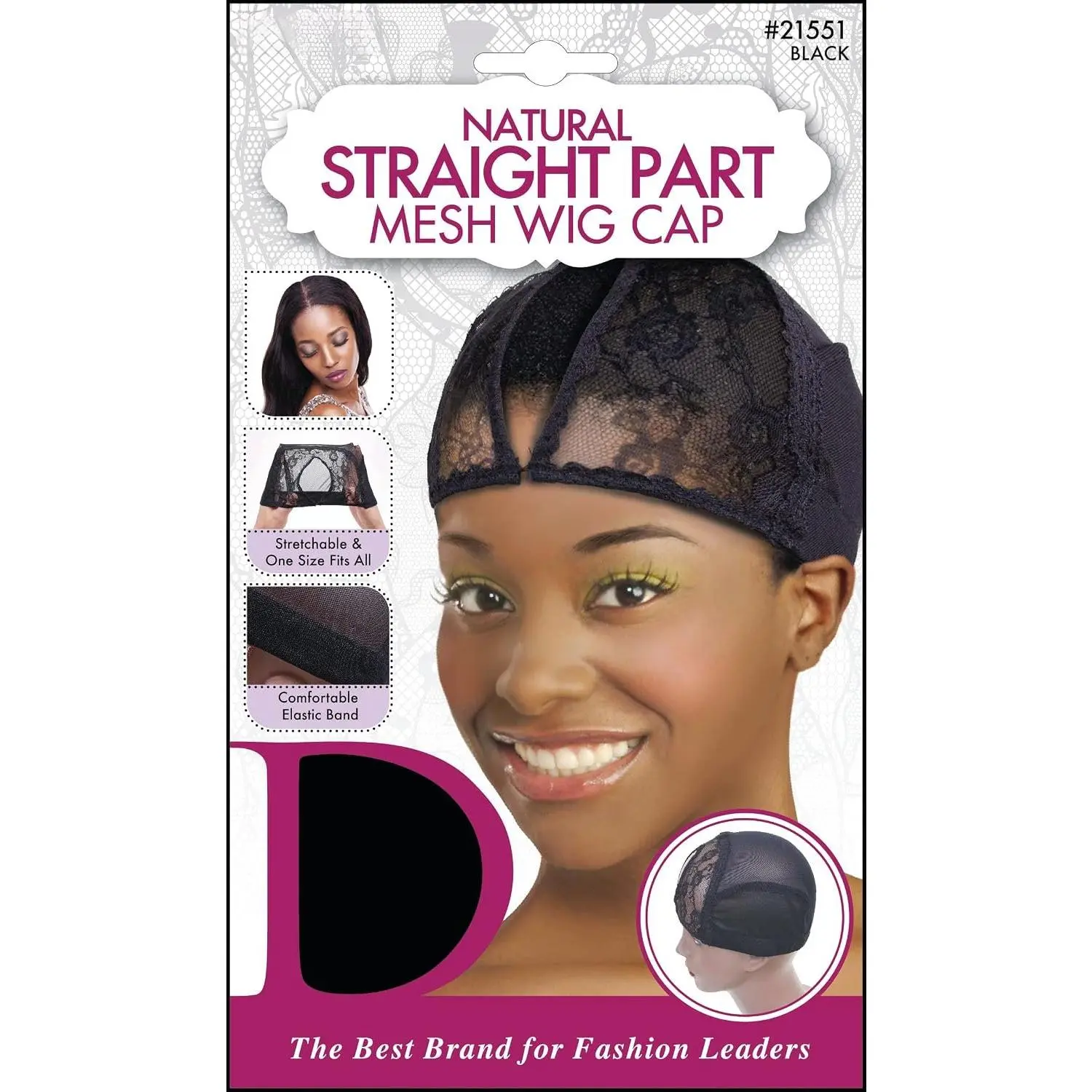 Straight Part Mesh U Part Wig Cap -  Hair Accessories, Breathable Wig Cap Design, Ideal Hair Bonnet for Sleeping, Enhances Comfort and Style,  Fit 1 count