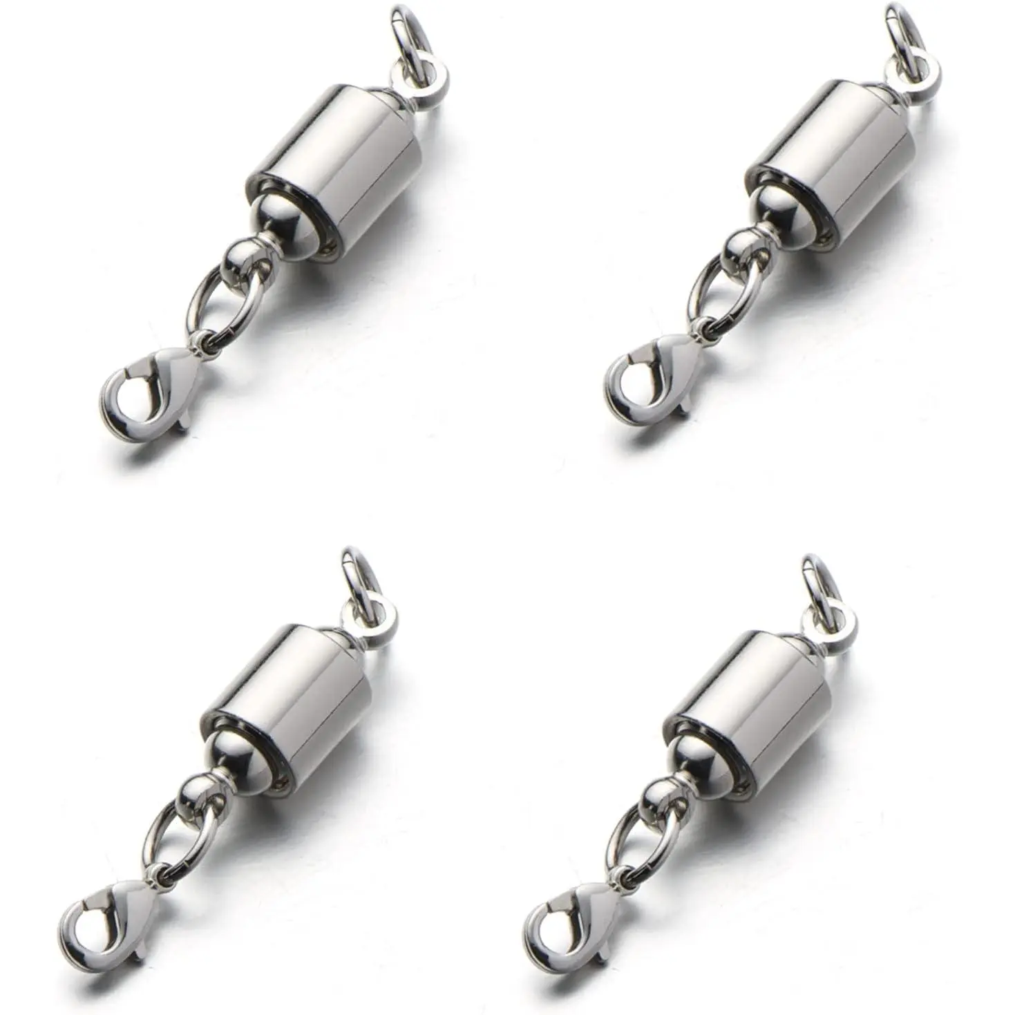 Screw Locking  Necklace Clasps Safety   Clasps and Closures 6mm