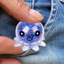 12 Pack Fidget Stress Balls for Adults, Cute Octopus Stress Relief Stress Ball, Bulk Squishy Squeeze Ball Set and Birthday Party Favors