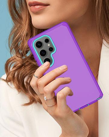 for iPhone 11 Case, with Built in Screen Protector Heavy Duty Drop Protection, Full Body Rugged Shockproof Dust Proof 3- Layer Tough Protective Phone Cover for Apple iPhone 11 Black/Orange