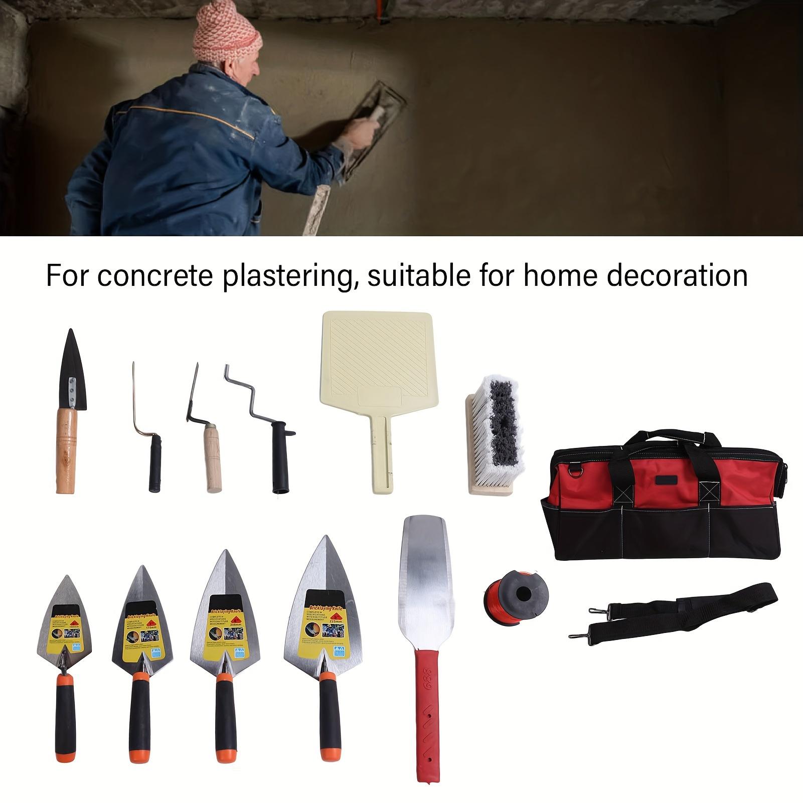 2024 Putty Knife Set Multiple Sizes Stainless Steel Concrete Scraper Masonry Hand Tools for Dry Wall Applying