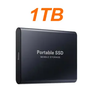 Ultra-Portable SSD, Shockproof & Compact, Perfect for Travel, Work & Content Creation