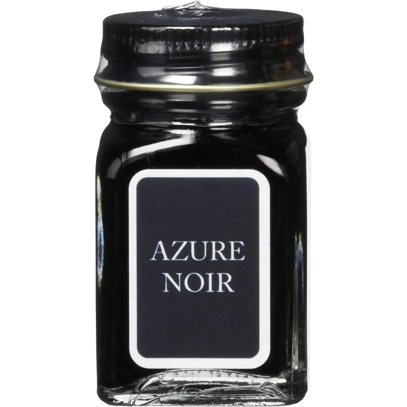 Bottle Ink, 30ml, Azure-Noir (G309AN) | Dark-toned Noir fountain pen ink with smooth flow, rich depth, and expressive writing character.