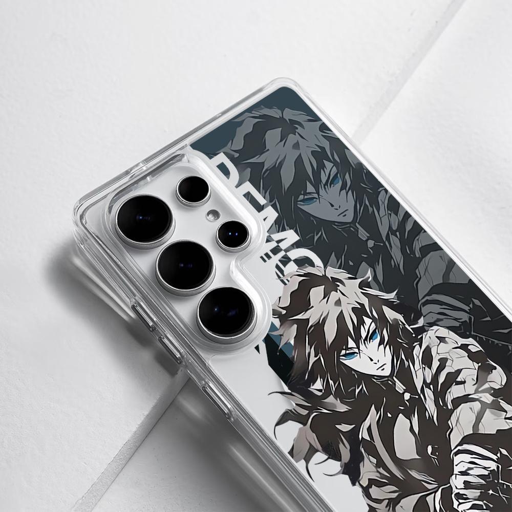 [Galaxy S26NEW]Demon Slayer Magnetic phone Case for Samsung S26/S25/S24/S23/S22/S21/S20/S10/NOTE20/NOTE10/NOTE9/PLUS/ULTRA/FE/A57/A56/A55/A54/A37/A36/A35/A34/A26/A25/A24/A23/A17/A16/A15/A14/A07/A06/A05,MagSafe gifts Transparent Shockproof Protective Cover