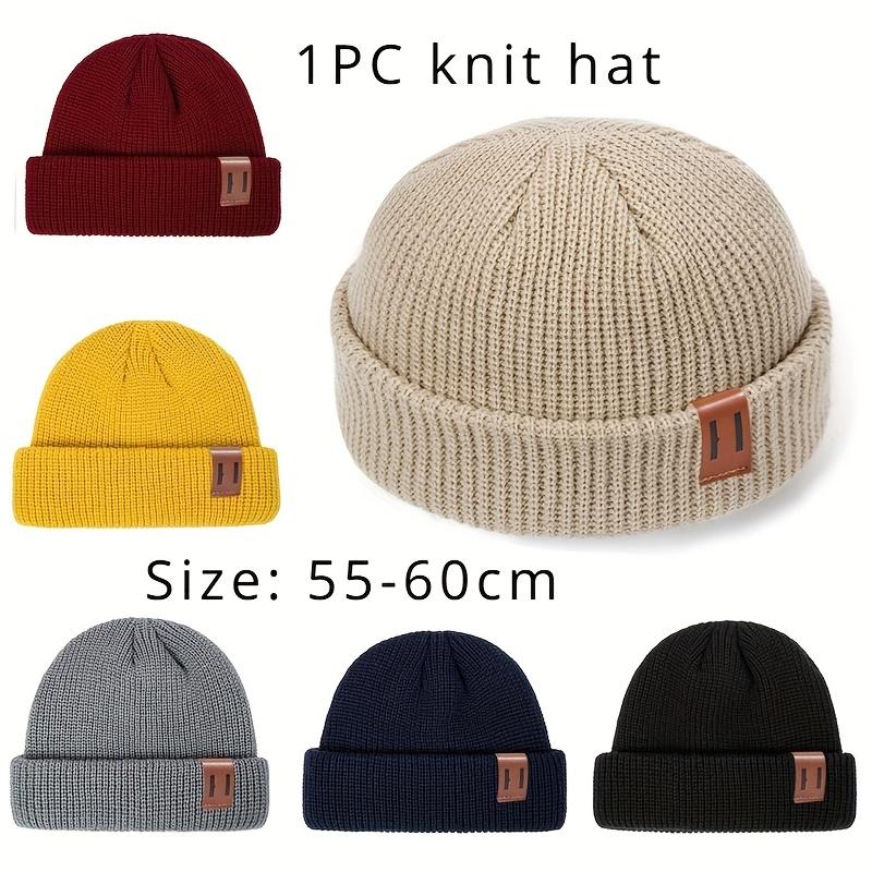❄️🔥 Frost & Flame Beanie🧢🎵 Unisex Thermal Ribbed Fisherman Cap Hip-Hop Heatwave Fit| Machine-Knit Durability#HipHopWinter#GenderBlurGlam#SelfLoveSwag