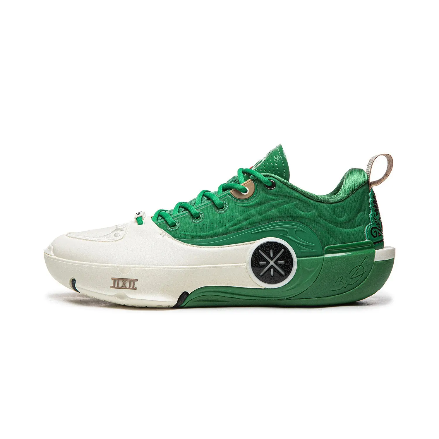 Way of Wade 12 "Wade Boulevard" Pro Basketball Shoes, Lightweight Carbon Fiber Lace-up for All Seasons Indoor Play, Laces, Lightweight Sole, Boulevard Pattern, Hoopshoes, Sports Shoes, Unisex, Secure Lacing, Durability And Grip, Multi-Materials
