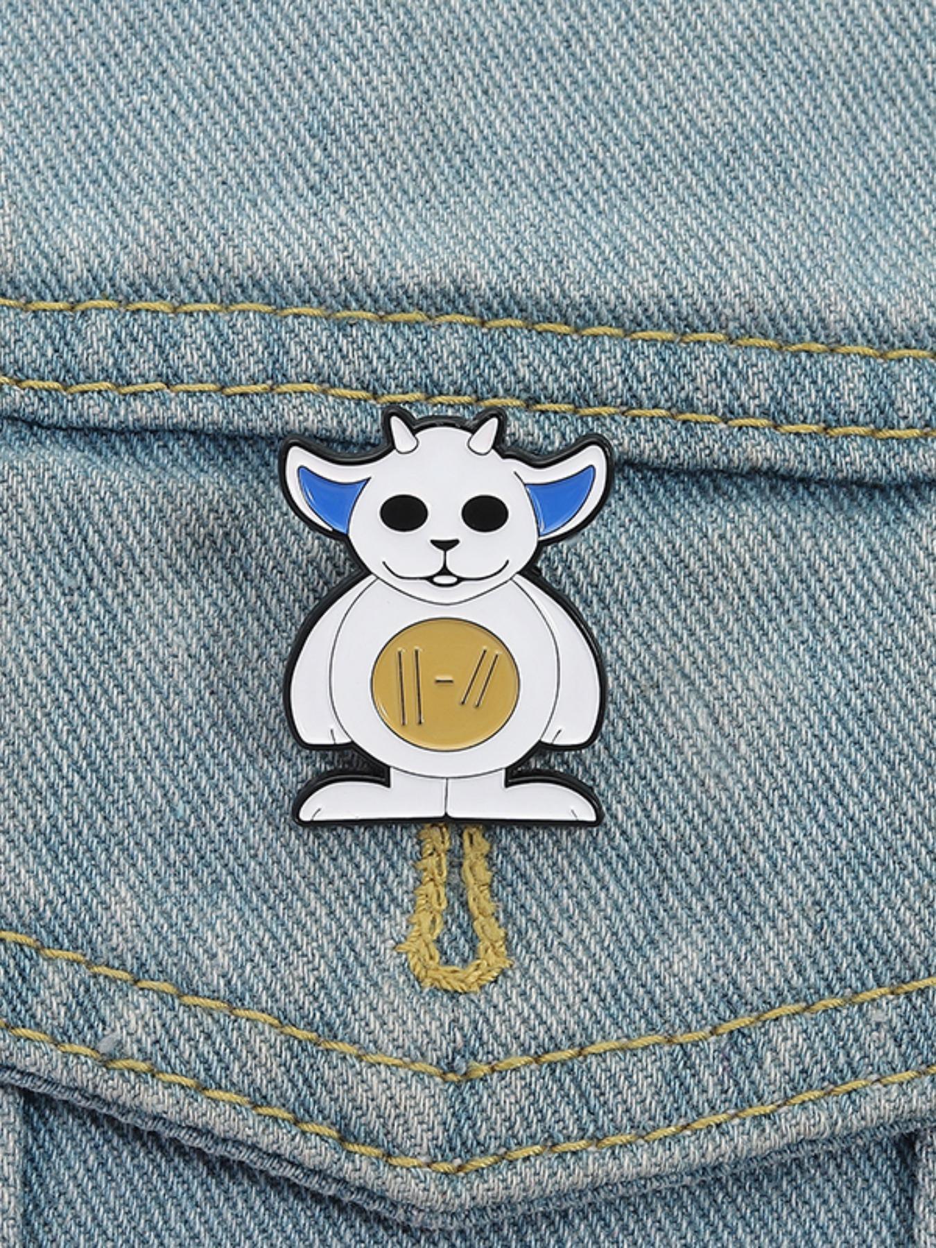 21 Pilots Ned Pin Badge, Cute Mascot Collectible for Music Fans, Concert Merchandise Gift for Enthusiasts
