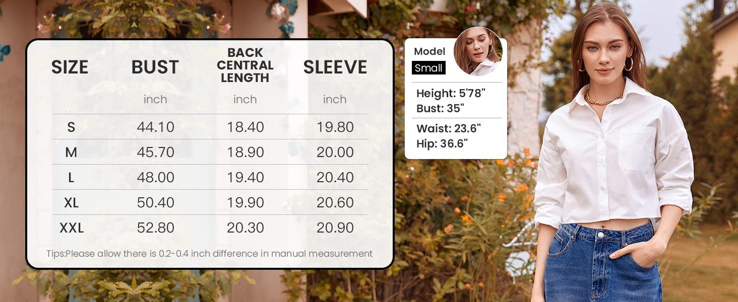 Imily Bela Womens Button Down V Neck Shirts Long Sleeve Blouse Roll Up Cuffed Sleeve Casual Work Plain Tops with Pocket