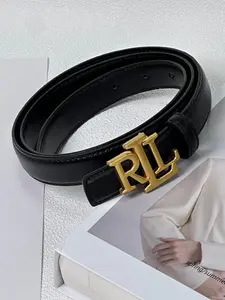 Women's Letter Belt, New Arrival Plain Design, Casual Style for All Seasons, Perfect for Sweaters, Skirts, and Pants