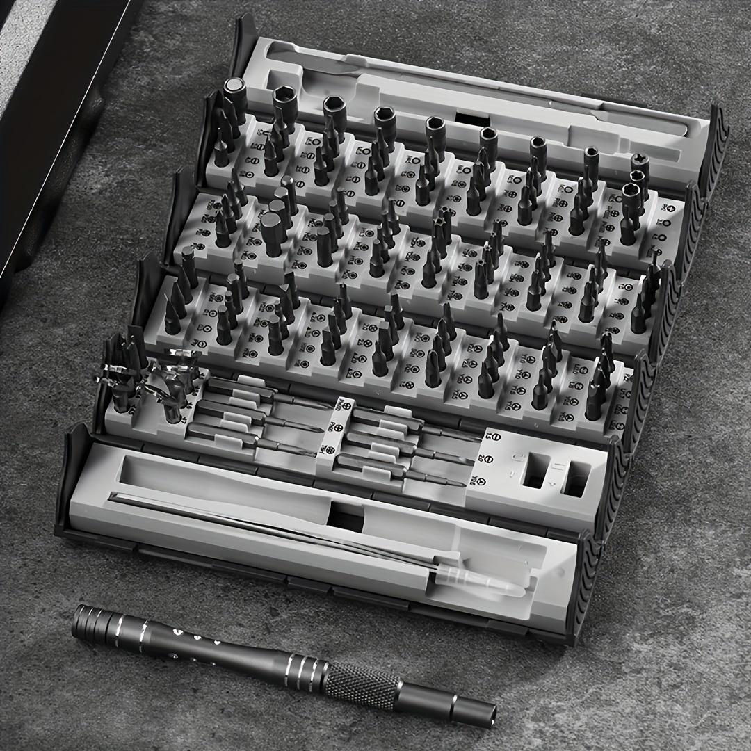 128-In-1 Precision Screwdriver, Multifunctional Electronic Devices Repair & Assembly Tool, Tool Kits With Storage Box