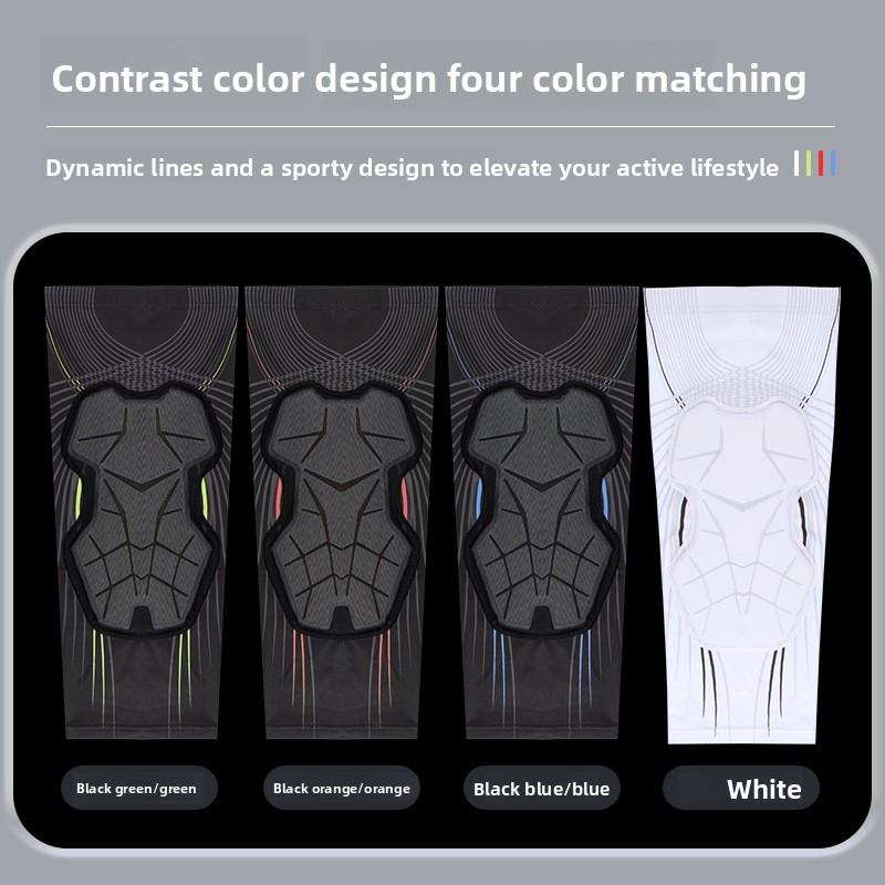 Multipurpose Athletic Knee Sleeve: Colorful Design, High-Elastic Material & Moisture-Wicking for Enhanced Mobility & Sports Safety Protection