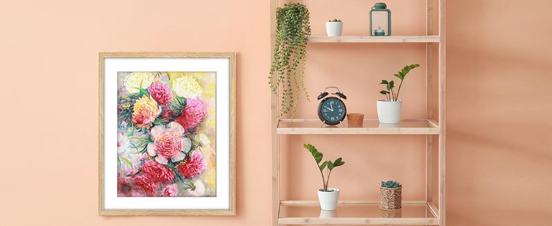 Rustic Oak 24x36 Frame Single Frame 24 x 36 Poster Frame for Artwork Puzzles Photos Movie Posters Picture Frames