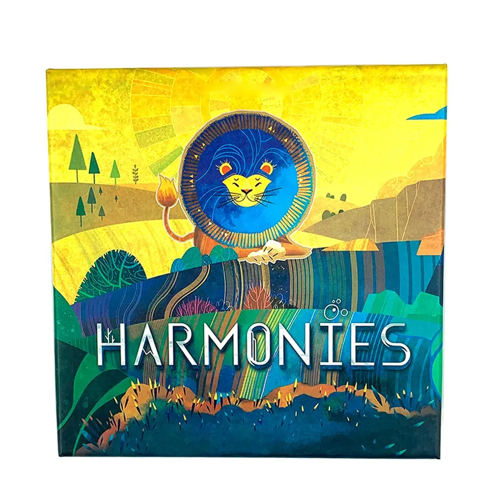 Natural Theme Board Game, Harmonious Tabletop Game, Colorful Eco-Building Strategy Set, Fun Party Game, Christmas Birthday Gift, Board Games For Family Night