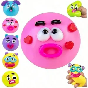 NEW  Squishy-Curiosities Smushers Dog Face Swap Squishy,Soft Slow Rising Stress Relief For Stress & Anxiety Relief, Cute Dog Face Sensory Fidget For For Adults Anxiety Relief