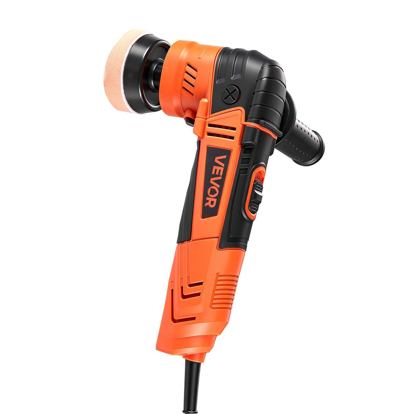 VEVOR Car Buffer Polisher, 1.2"/2"/3" Rotary Polisher Buffer, 600W 6 Variable Speeds 1000-4500RPM Car Polisher Waxer Kit for Cars Detailing, Waxing, Polishing, Scratch Removal VEVOR Car Buffer Polisher, 1.2"/2"/3" Rotary Polisher Buffer, 600W 6 Variable Speeds 1000-4500RPM Car Polisher Waxer Kit for Cars Detailing, Waxing, Polishing, Scratch Removal