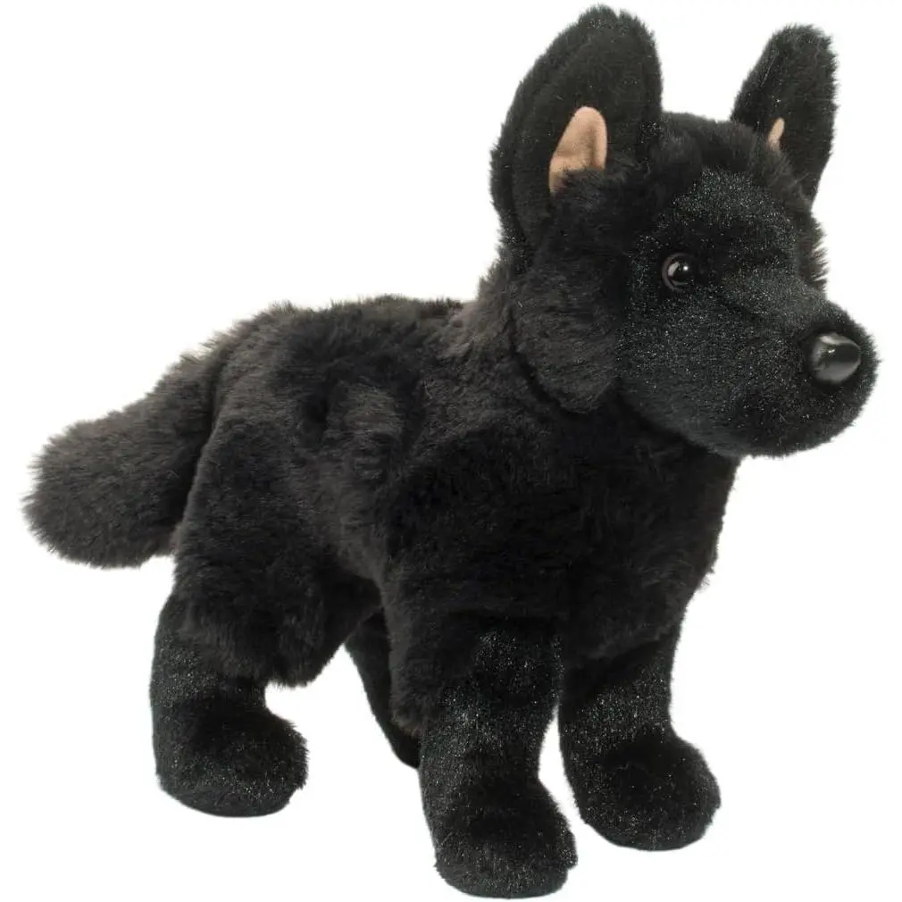 Harko Black German Shepherd Dog Plush Stuffed Animal Harko Black German Shepherd Dog Plush Stuffed Animal