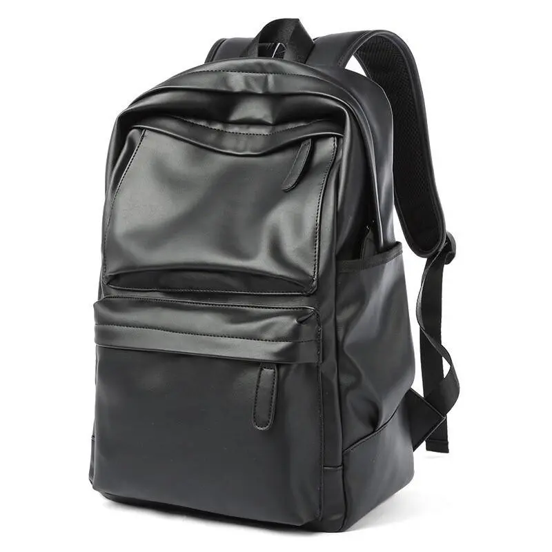 Fashionable Leather Backpack Business Travel Commuting Computer Backpack