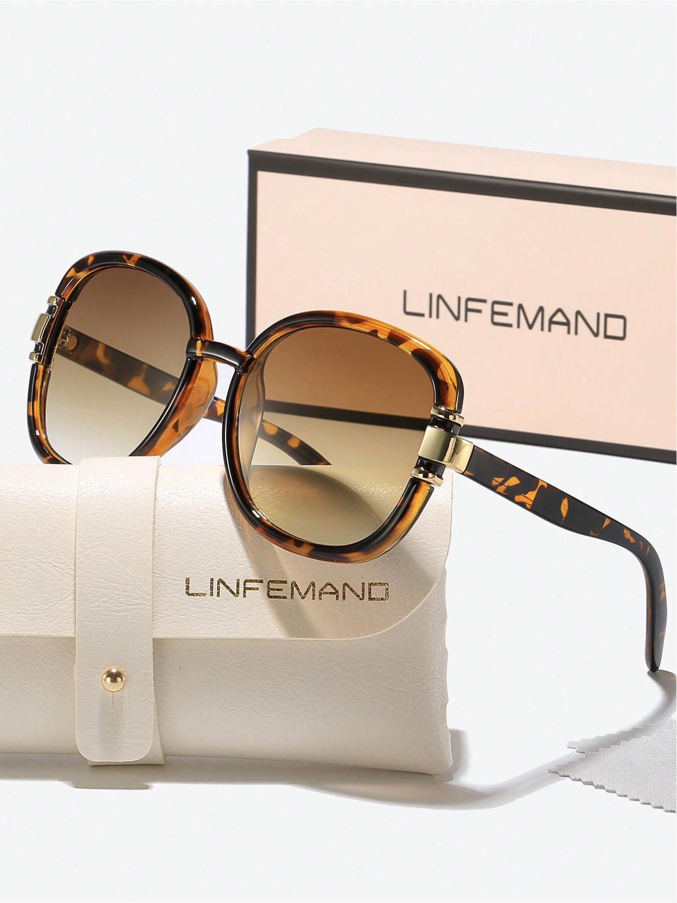 Unisex Vintage Ombre Sunglasses, Trendy Casual Tinted Lens Sunglasses for Everyday Use, Fashion Accessories for Outdoor Activities, High Quality Sunglasses