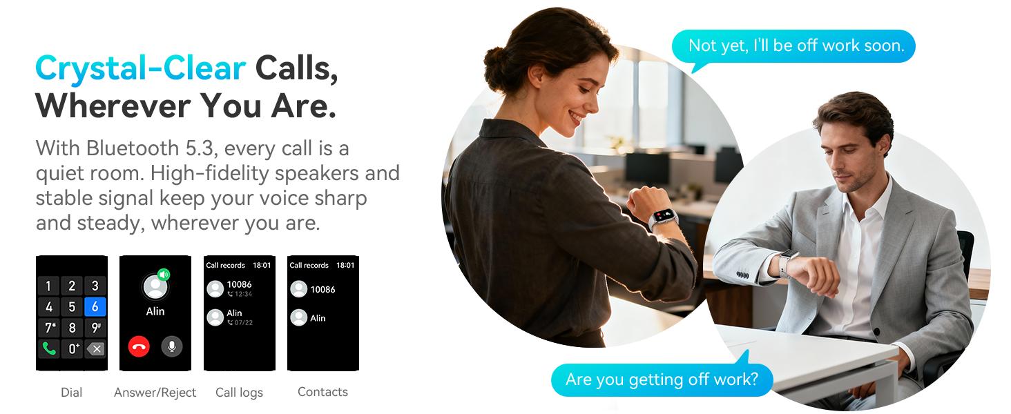 Fitness Tracker for Women Men, Activity Watch Compatible with Android iPhone, Step Counter with 110+ Sports, Sleep Monitor, Calorie Counter, IP68 Waterproof (Starlight, 1.57)