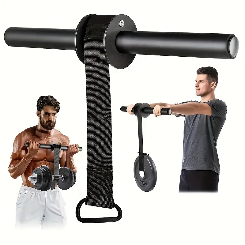 1-Piece Wrist and Forearm Strengthener, Unisex Portable Strength Training Equipment with Universal Fit - Black, One-Piece