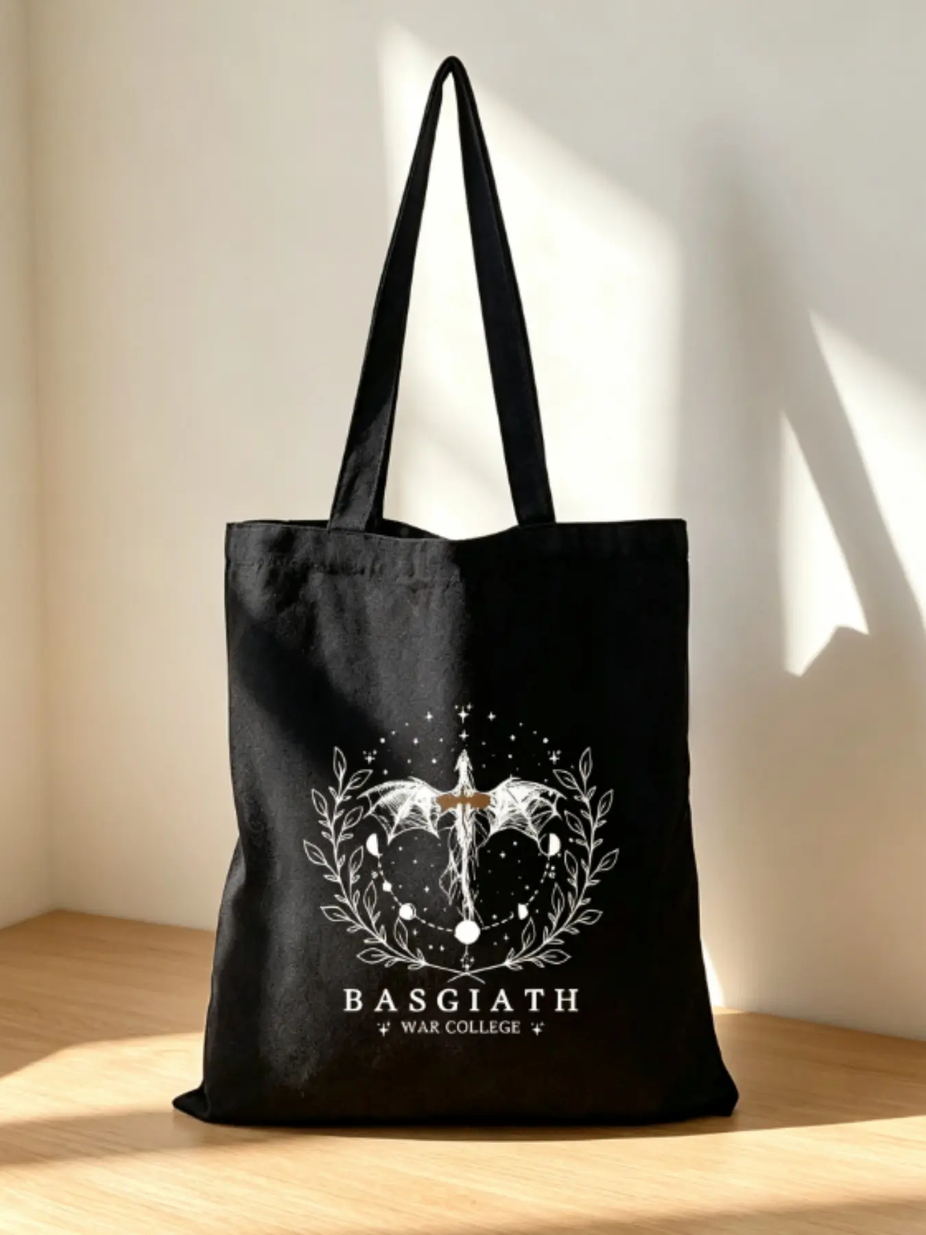 Magic Book Dragon Satchel, Lightweight Foldable Shopping Bag, Casual Large Capacity Handbag, Ideal for Students, Travel, Gifts