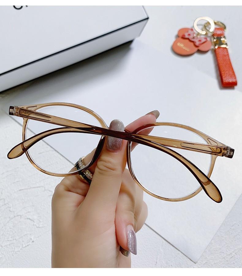 4-Pack Round Frame Anti-Blue Light Glasses for Men & Women, Lightweight Computer Eyewear, Blue Light Blocking Spectacles for Office Work, Gaming & Daily Screen Use