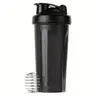 Protein Shaker Bottle with Mixer Ball, Rectangular Superfood Protein Shaker Sports Water Bottle, PVC-Free, Ideal for Gym Supplements & Summer Hydration, Sports Drinking Bottle, Workout Water Bottle