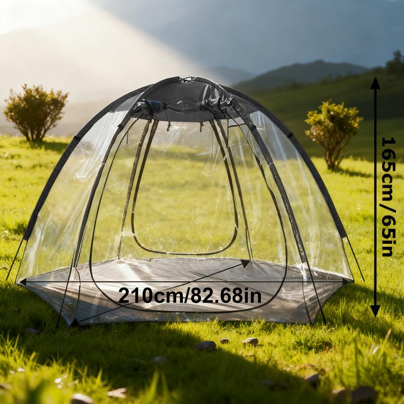 Large Pop-Up Bubble Tent with Screen Room | Plant Protection Cultivation Tents, Sports Tents for Cold Weather, Outdoor Clean Camping Tents, Suitable for Plant Cultivation, for cold Protection, Event Viewing, Hiking, Fishing, Camping, Sealed Floors