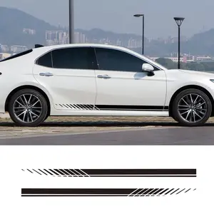 2026 Car Sticker for Audi, Volkswagen, VW, Ford, Toyota, Honda, Mercedes, Benz, Renault, DIY Side Stripe Sticker Auto Tuning