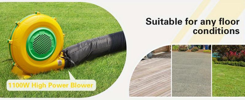 Inflatable Nightclub 30x20x13 Ft, Inflatable Party Tent with 1100w Blower Night Club Tent for Birthday Party Wedding Backyard Rental Business, Black/White