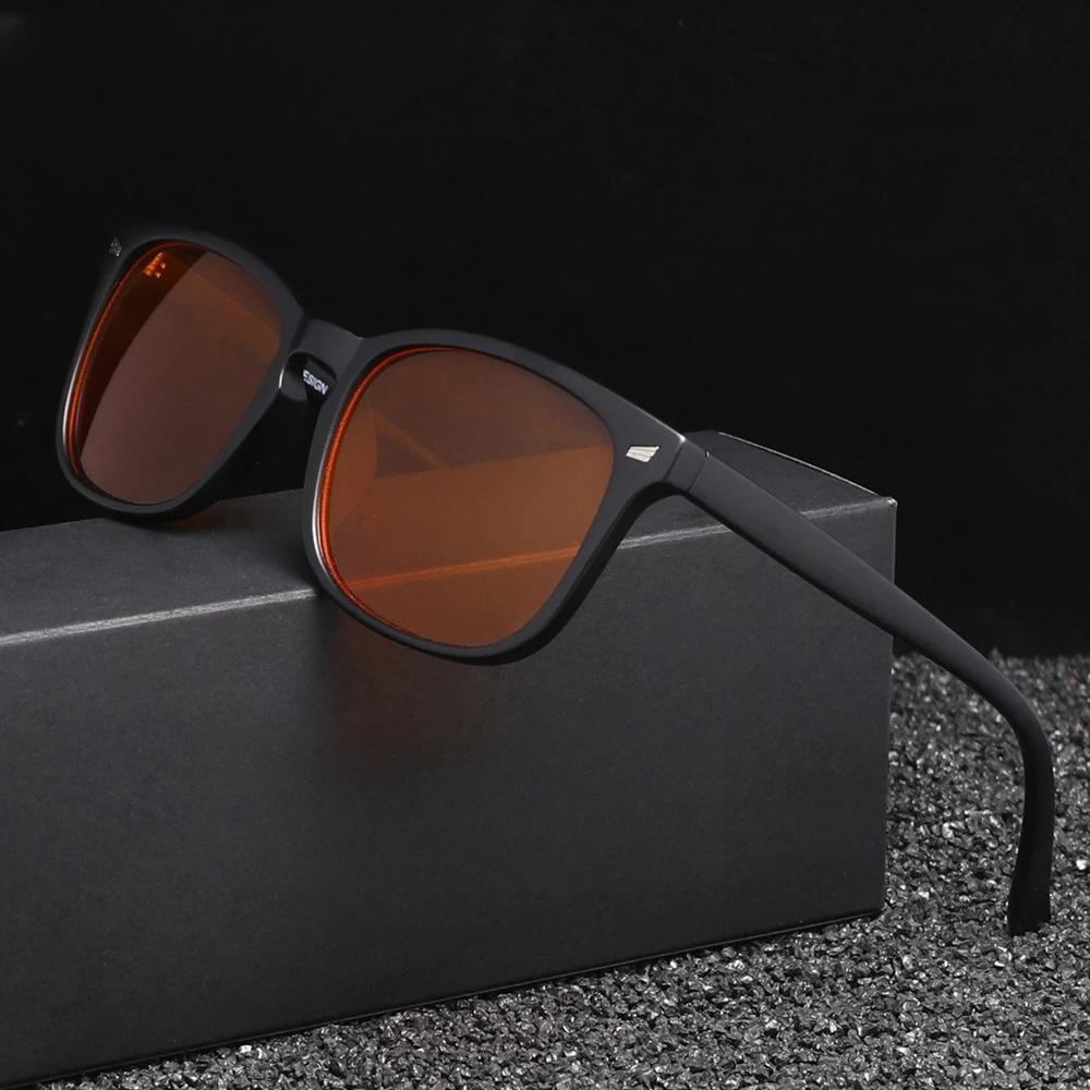 Classic Square Men's and Women's Fashionable Anti Blue Light Glasses Suitable for Daily Wear