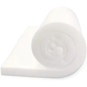 High Density 1 inch Thick, 30 inch Wide, 72 inch Long Upholstery Foam, Cushion Replacement