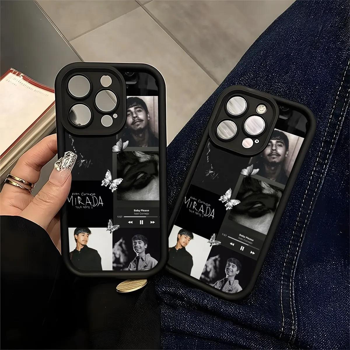 Y-Ivan Corne pattern Phone Case,Having good protective properties,for iPhone 16 15 14 13 12 11 17Pro Max,for Samsung S25 S24 S23 S22 Ultra,Protective Cover