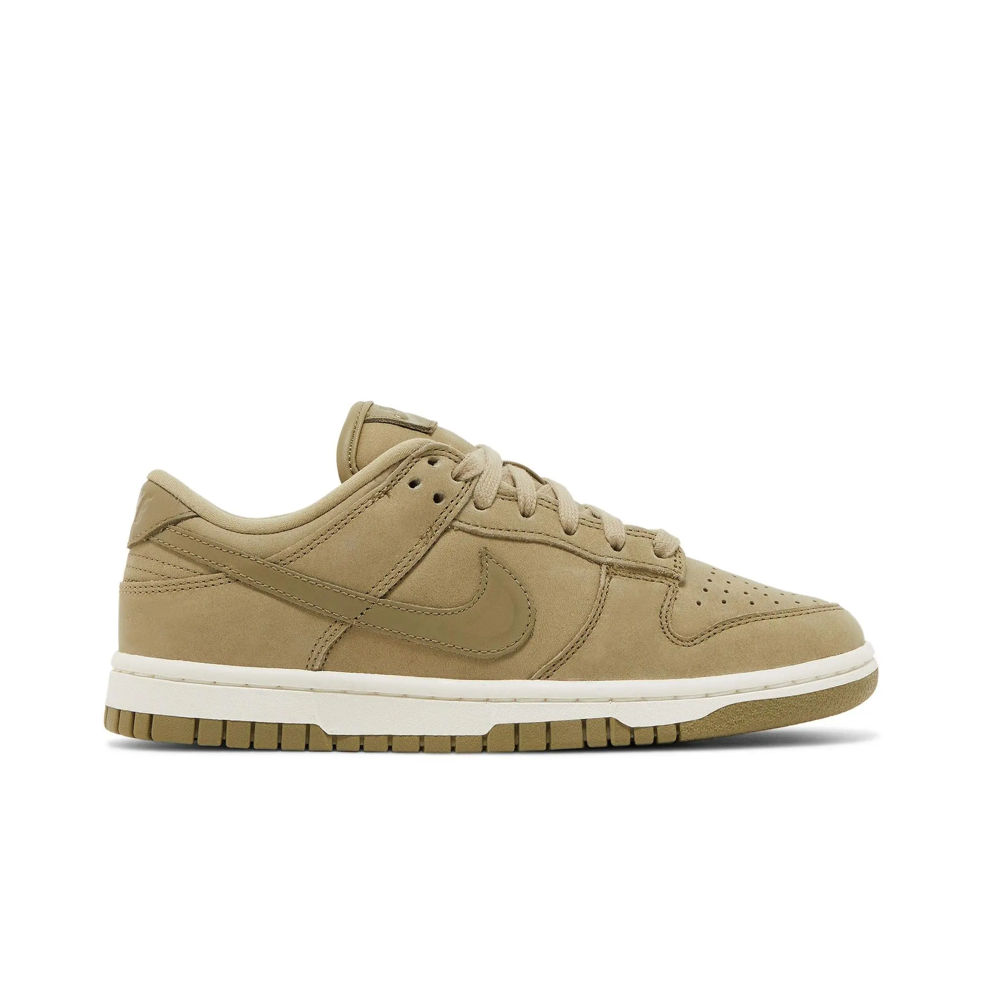 Nike Womens Dunk Low Premium 'Neutral Olive' (women's sizes) Neutral Olive/Neutral Olive/Sail sneakers DV7415 200