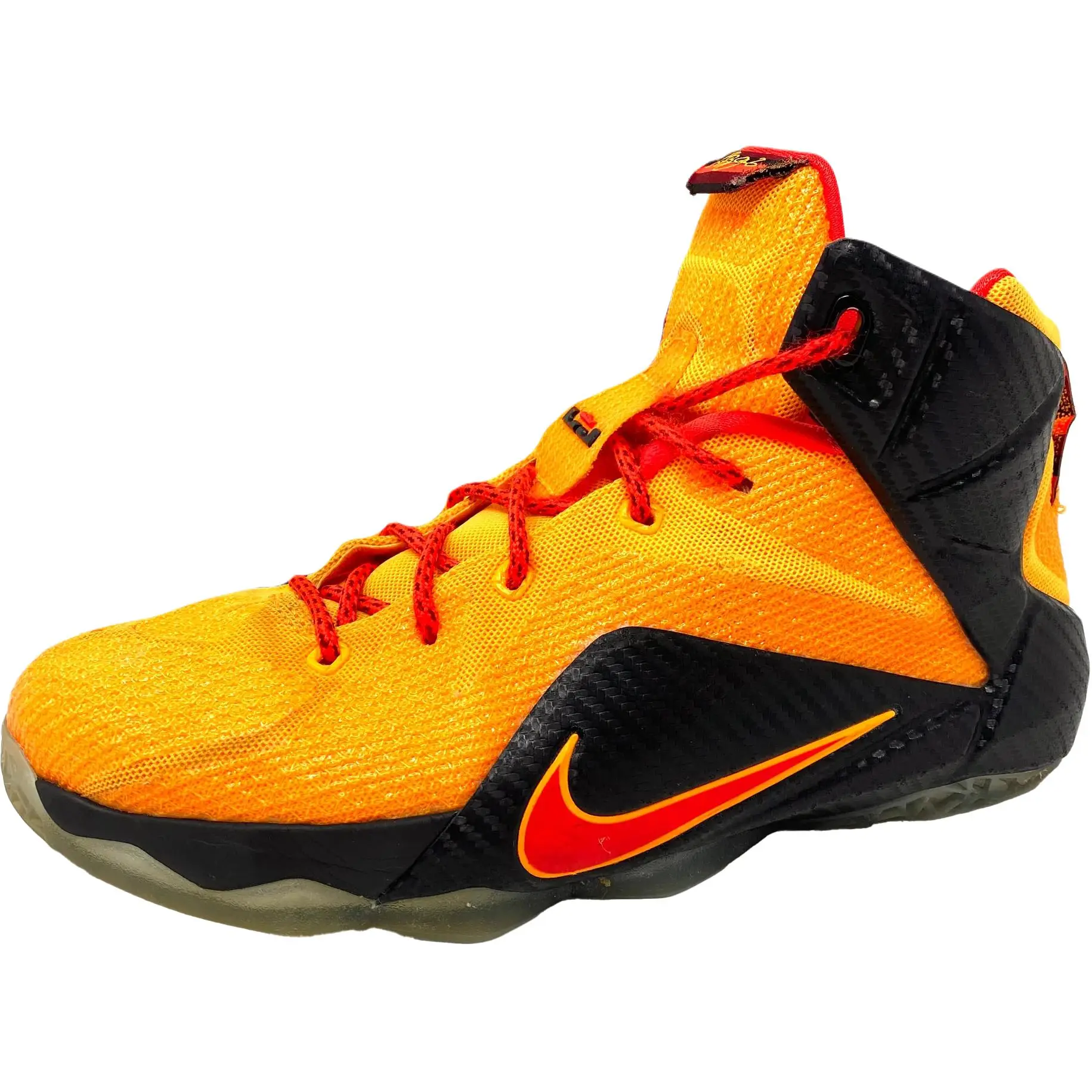 Nike LeBron 12 GS 'Laser Orange' 685181-830